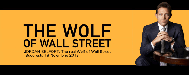 Lupul de pe wall Street - conferinta Romania