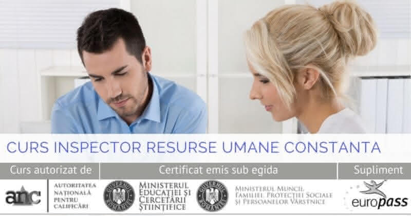 curs inspector resurse umane constanta