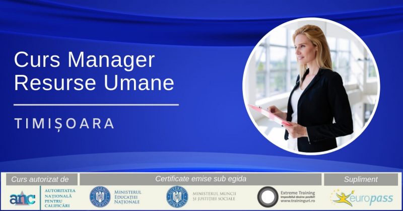 curs manager resurse umane timisoara