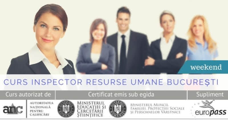 Curs inspector resurse umane Bucuresti