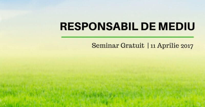 Seminar responsabil de mediu