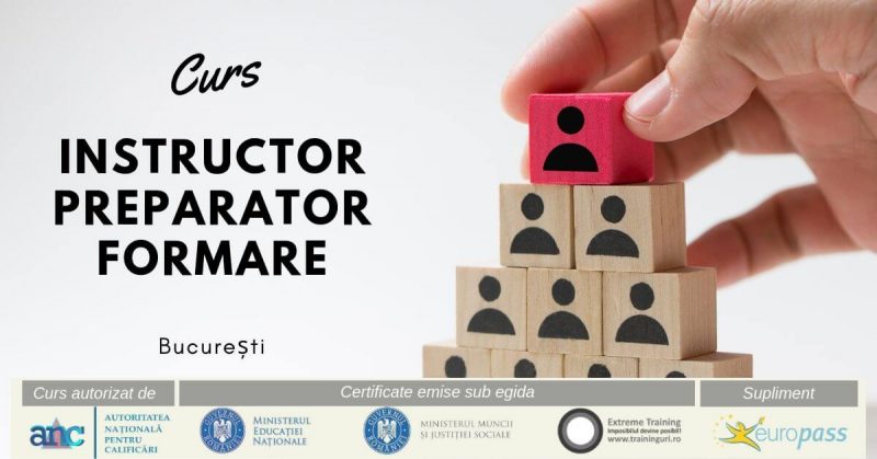 curs instructor preparator formare